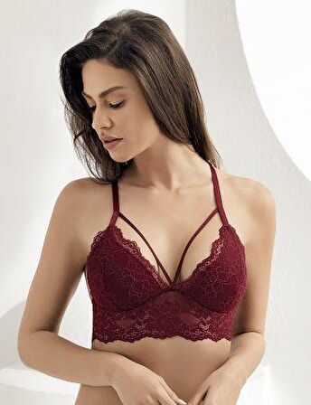 Şahinler Kadın Dantelli Kaplı Bralet Desteksiz Sütyen 13500