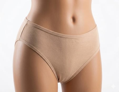 İmer Kadın Modal Düz Bikini Külot 124