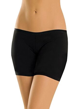 Özkan Kadın Likralı Şort Boxer Renk Seçenekli 0412