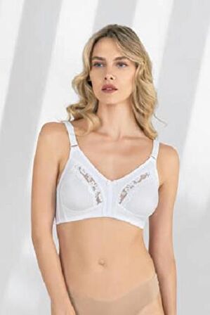 Fabony Kadın Dantel Detaylı Penye Toparlayıcı Sütyen 3180