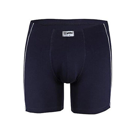 3 Adet Yıldız Erkek Likralı Modal Boxer Short Lacivert 108