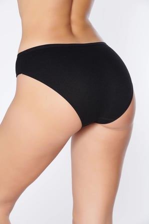 12 Adet Tutku Elit Bayan Bambu Kaşkorse Bikini Külot Karışık Renk