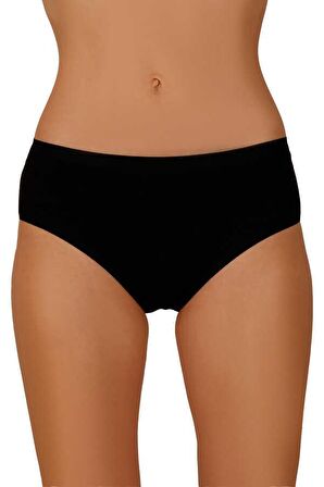 12 li Paket Berrak Kadın Likralı Bato Külot Renk Seçenekli 2108