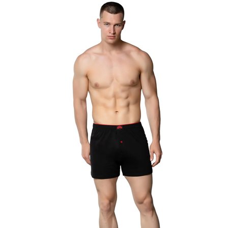 Gümüş Erkek Penye Boxer Düz Renkler Pamuklu Erkek Boxer 4020