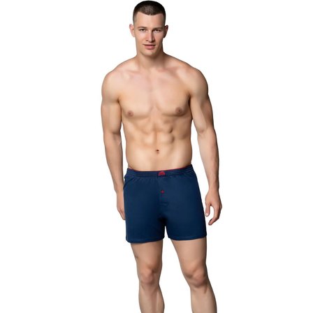 Gümüş Erkek Penye Boxer Düz Renkler Pamuklu Erkek Boxer 4020