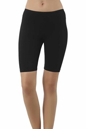 Özkan Kadın Likralı Diz Üstü Kısa Tayt Renk Seçenekli 0413