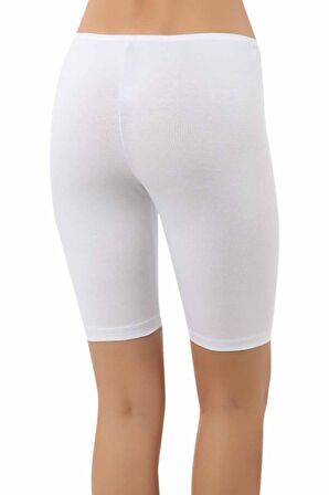 Özkan Kadın Likralı Diz Üstü Kısa Tayt Renk Seçenekli 0413