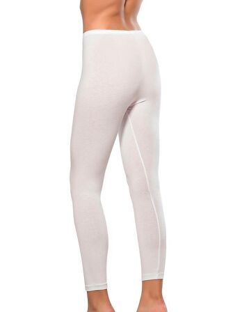 Özkan Kadın Likralı Düz Uzun Tayt Renk Seçenekli 0415