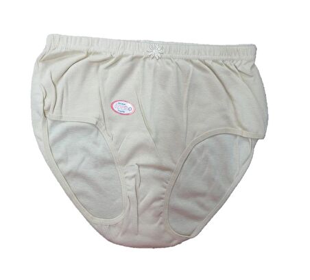 6 lı Paket Paket Özlem Kadın Düz Renk Bato Külot