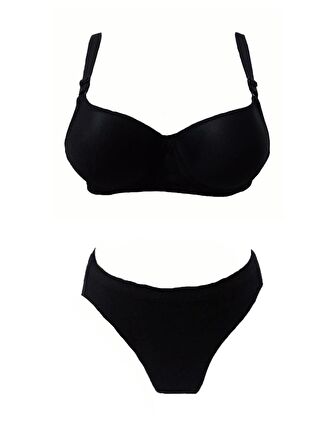 Miss Perry Kadın Düz Desteksiz Sütyen Külot Takımı Sütyen Takımı