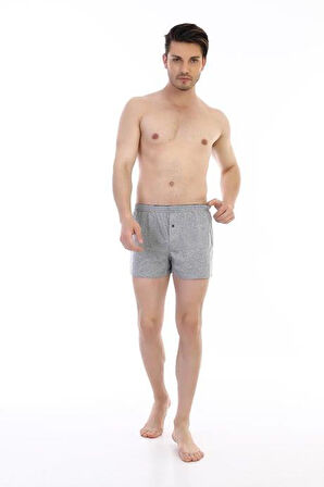 3 Adet Çift Kaplan Erkek Pamuklu Penye Boxer 805