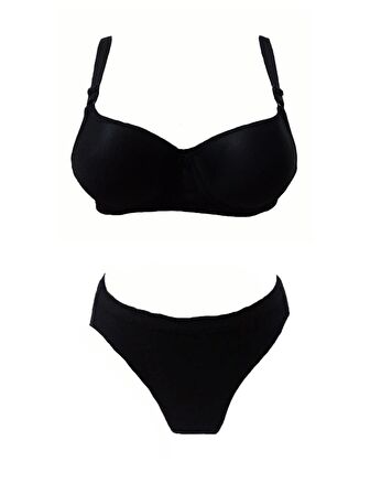 Miss Perry Kadın Düz Destekli Sütyen Külot Takımı Sütyen Takımı