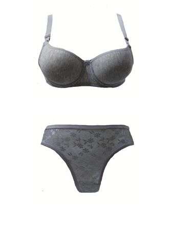 Miss Perry Kadın Destekli Sütyen Külot Takımı Sütyen Takımı TK02