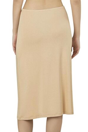 Özkan Kadın Viskon Diz Altı Uzun Jüpon 26975