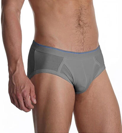 Çift Kaplan Elastanlı Erkek Slip Külot 887