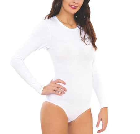 3 Adet İmer Bayan Modal Yuvarlak Yaka Uzun Kol Çıtçıtlı Body 9261