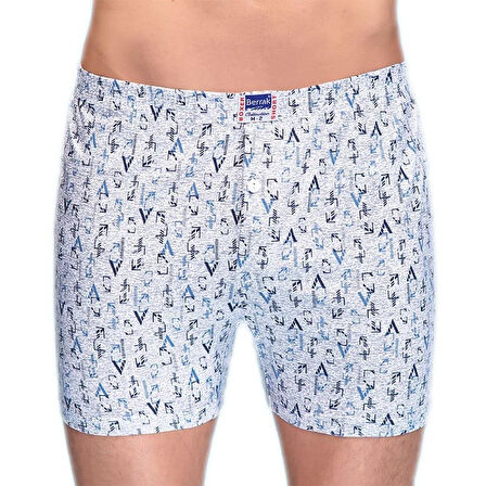 10 Adet Berrak Erkek Penye Desenli Boxer 1053