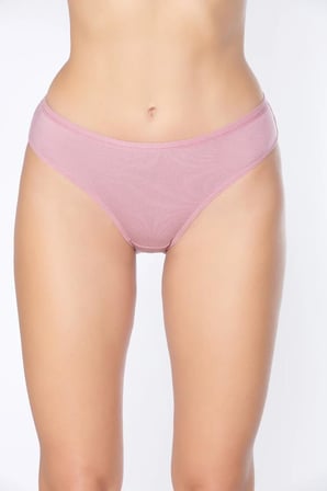 12 Adet Tutku Elit Bayan Bambu Bikini Külot Karışık Renk 2711