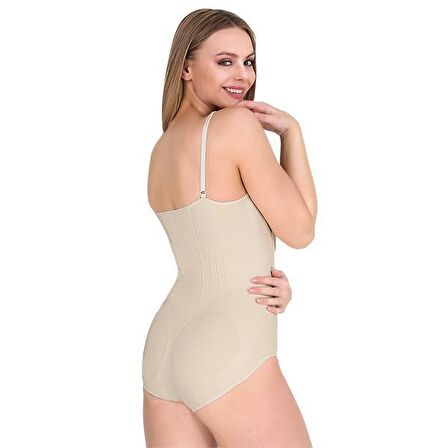 Form Time Bayan Agraflı Askılı Göğüs Altı Slip Body Korse 9105