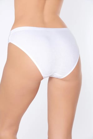 12 Adet Tutku Elit Bayan Bambu Kombel Bikini Külot Karışık Renk 2710
