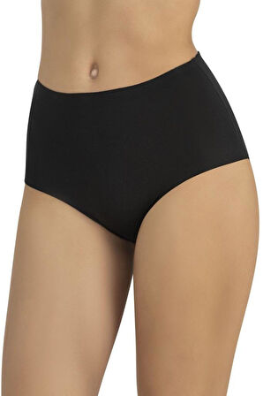 Fabony Kadın Lazer Kesim Yüksek Bel Bato Slip Külot Korse 2040B