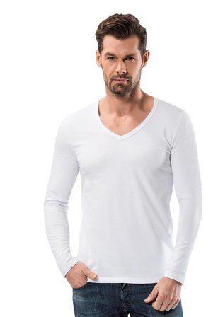 6 Adet Anıt Erkek V Yaka Uzun Kollu Fanila Atlet 1166