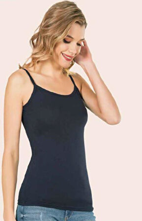 Anıt Kadın Likralı İp Askılı Atlet 2119