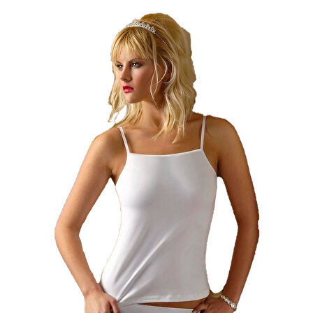 Anıt Kadın Likralı İp Askılı Atlet 2119