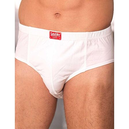 6 lı Paket Şahinler Erkek Penye Slip Külot Pamuklu E009