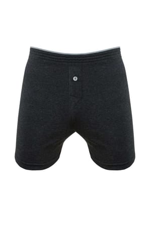 6 Adet Güryıldız Erkek Penye Düz Renk Havlu Bel Boxer Short 24509