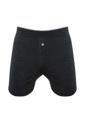 6 Adet Güryıldız Erkek Penye Düz Renk Havlu Bel Boxer Short 24509
