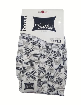 3 lü Paket Tutku Erkek Penye Boxer Desenli Boxer Pamuklu Ürün