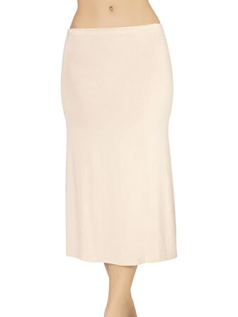 Lüx Drm 3007 Kadın Bambu Kombinezon Uzun Jüpon 2 Farklı Kullanım