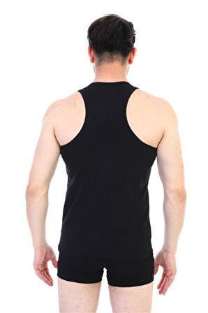 Çift Kaplan Erkek Ribana Sporcu Atlet Siyah 915