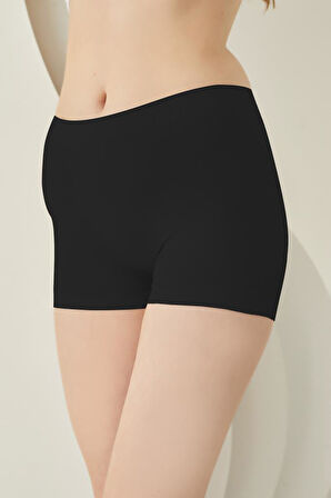 Nbb Kadın Taktel Dikişsiz Mini Şort Kadın Boxer 2008