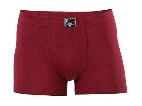 Anıt Erkek Pamuklu Likralı Boxer Düz Renk 1271