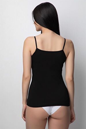 6 Adet Özlem Kadın İp Askılı Likralı Atlet 2008