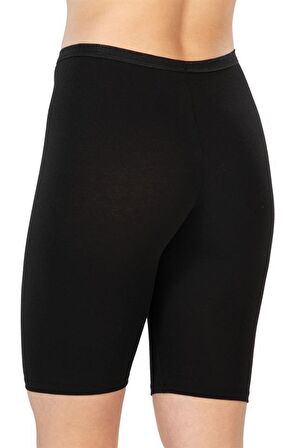 Emay Kadın Modal Pamuklu Likralı Diz Üstü Tayt 1431