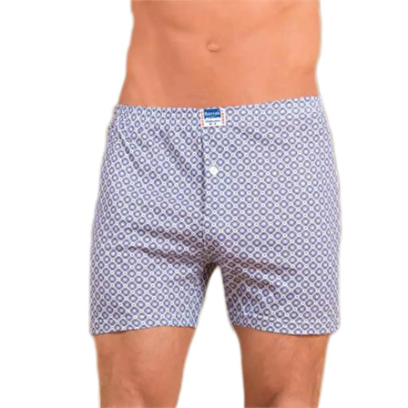 6 lı Paket Berrak Erkek Penye Desenli Boxer 1053
