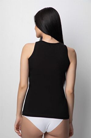 Özlem Kadın Likralı Geniş Askılı Atlet 3361