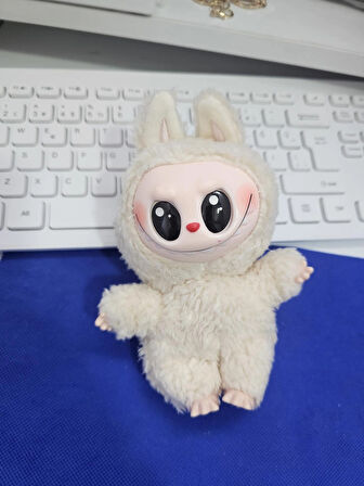 labubu peluş anahtarlık çanta süsü sevimli peluş oyuncak 17 cm