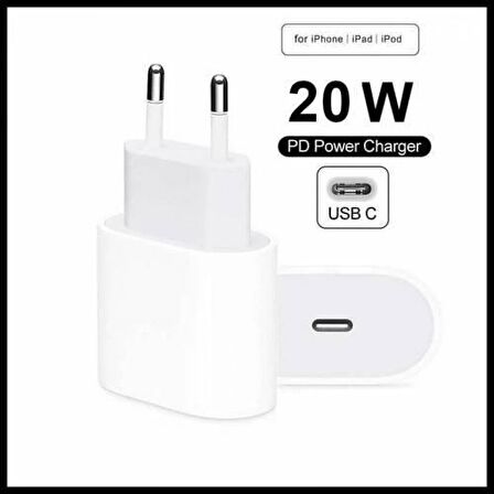 Iphone Uyumlu 11/11 Pro11pro Max- 12/12 Pro 12pro max Hızlı Şarj Aleti Set 20w Adaptör + Usb C