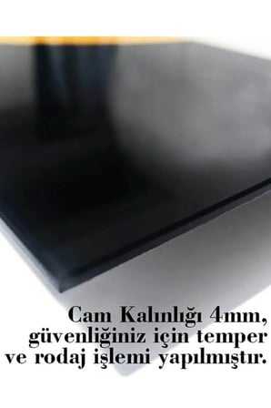 Sahil Manzara Cam Tablo - Dekoratif Duvar Dekoru Hediyelik Tablo