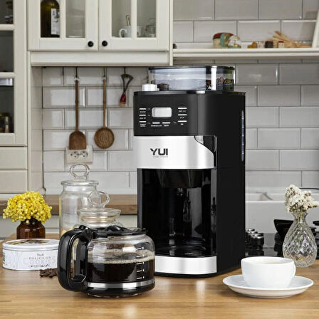 Yui CM-1609 Öğütücülü Filtre Kahve Makinesi Outlet