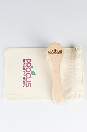 Proclis %100 Doğal Keçi Kılı Yüz Bakım Fırçası, Yüz Bakım Fırçası 1 Adet İsim Yazdırılabilir