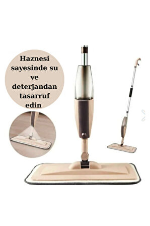 Sprey Mop + Teleskopik Cam Temizleyici 2’li Set – Dayanıklı Mikrofiber Bezler