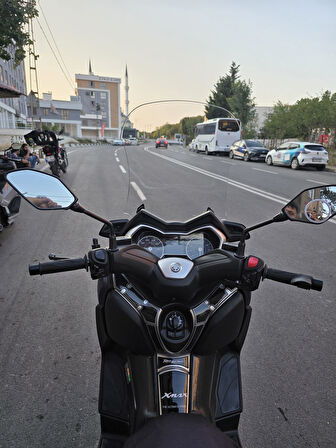 MOTOCAM Yamaha Xmax 250 Siperlik Ön Cam 2018-2022 Model 65cm Şeffaf Renkli 4mm  UZUN CAM