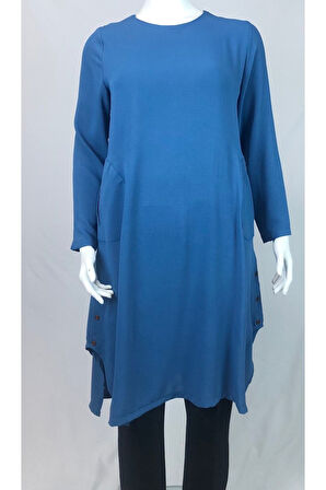 Cepli Ayrobin Uzun Spor Tunik