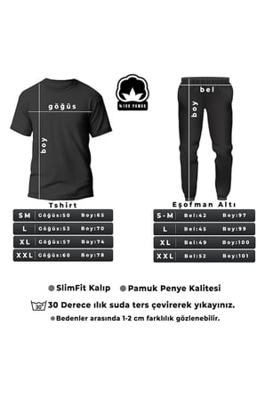 Unisex Gumball Baskılı 2'li Eşofman Takımı
