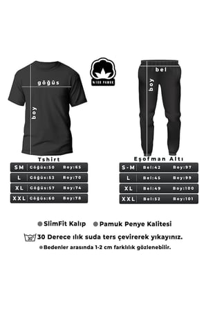 Unisex Ken Kaneki Baskılı 2'li Eşofman Takımı